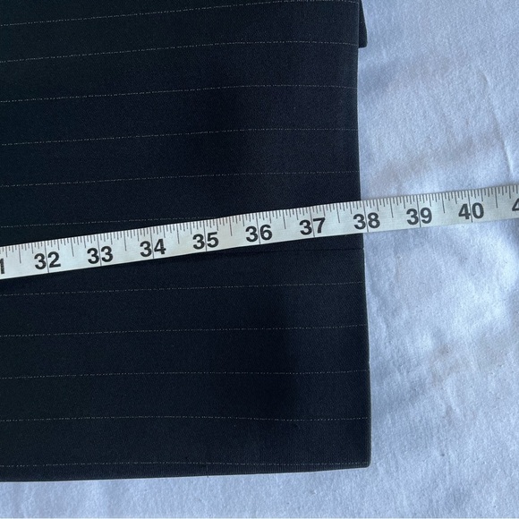 VTG Ann Taylor Elegant Black Double-Breasted Executive Boss Coat Dress Sz 2 EUC - Picture 10 of 16